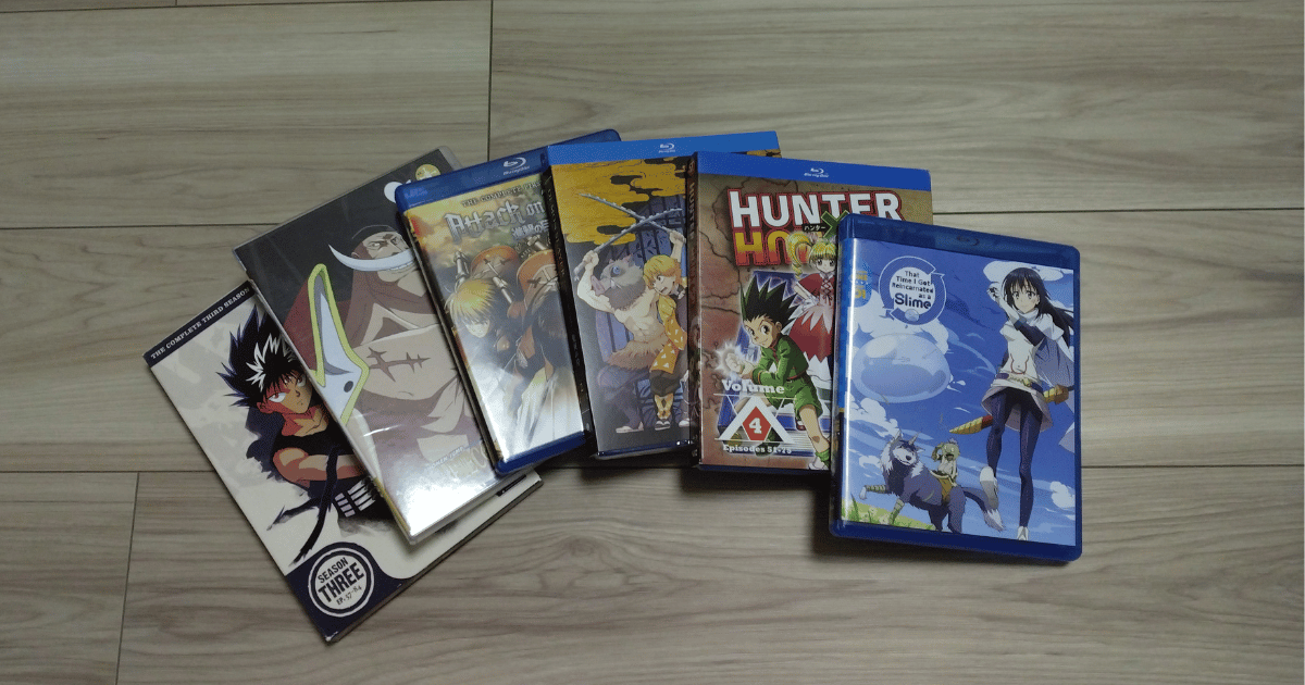 北米版ブルーレイ, 北米版DVDで英語アニメを観る注意点・入手方法を 
